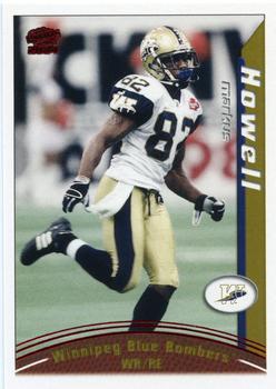 2004 Pacific CFL - Red #102 Markus Howell Front