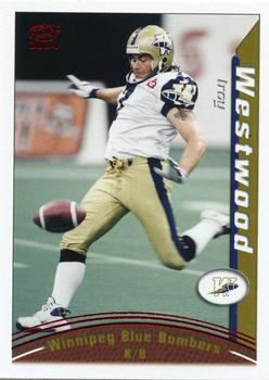 2004 Pacific CFL - Red #109 Troy Westwood Front