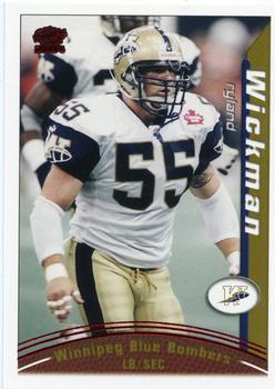 2004 Pacific CFL - Red #110 Ryland Wickman Front
