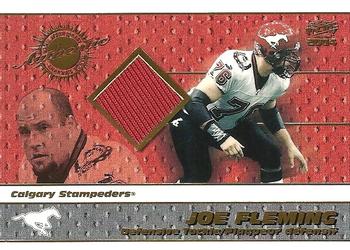 2004 Pacific CFL - Authentic Game-Worn Jersey #4 Joe Fleming Front