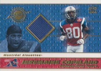 2004 Pacific CFL - Authentic Game-Worn Jersey #10 Jermaine Copeland Front