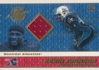 2004 Pacific CFL - Authentic Game-Worn Jersey #11 Kevin Johnson Front