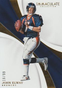 2017 Panini Immaculate Collection #31 John Elway Front