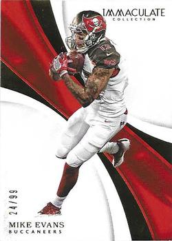 2017 Panini Immaculate Collection #93 Mike Evans Front