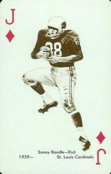 1963 Stancraft Playing Cards - Red Backs #J♦ Sonny Randle Front