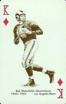 1963 Stancraft Playing Cards - Red Backs #K♦ Bob Waterfield Front