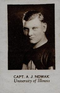 1928 Star Player Candy #NNO A.J. Nowak Front