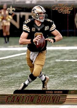 2017 Donruss Certified Cuts - Canton Bound #2 Drew Brees Front