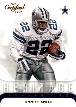 2017 Donruss Certified Cuts - Heritage Collection #1 Emmitt Smith Front