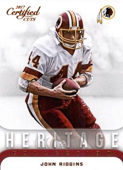 2017 Donruss Certified Cuts - Heritage Collection #2 John Riggins Front
