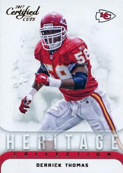 2017 Donruss Certified Cuts - Heritage Collection #3 Derrick Thomas Front