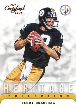 2017 Donruss Certified Cuts - Heritage Collection #15 Terry Bradshaw Front