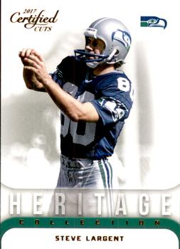 2017 Donruss Certified Cuts - Heritage Collection #19 Steve Largent Front