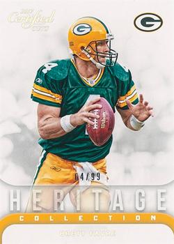 2017 Donruss Certified Cuts - Heritage Collection Silver #12 Brett Favre Front