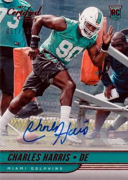 2017 Donruss Certified Cuts - Rookie Scripts #176 Charles Harris Front