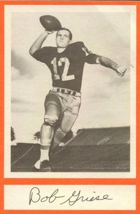1967 Royal Castle Miami Dolphins #NNO Bob Griese Front