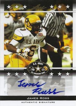 2012 Leaf Army All-American Bowl #BA-JR2 James Ross Front