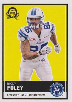 2015 Upper Deck CFL - O-Pee-Chee #33 Ricky Foley Front