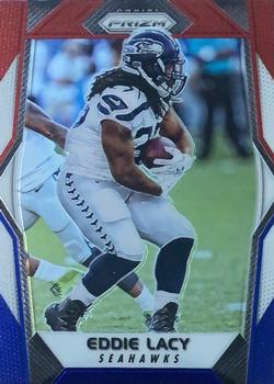 2017 Panini Prizm - Prizm Red, White and Blue #31 Eddie Lacy Front