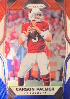 2017 Panini Prizm - Prizm Red, White and Blue #88 Carson Palmer Front