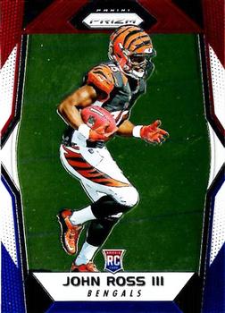 2017 Panini Prizm - Prizm Red, White and Blue #259 John Ross III Front