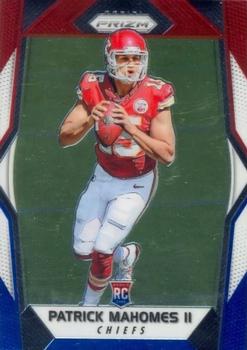2017 Panini Prizm - Prizm Red, White and Blue #269 Patrick Mahomes II Front