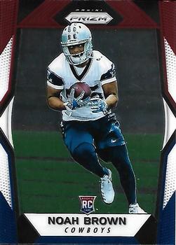 2017 Panini Prizm - Prizm Red, White and Blue #280 Noah Brown Front