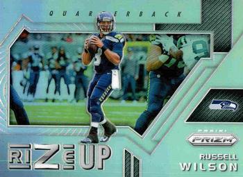 2017 Panini Prizm - Rize Up Prizm #6 Russell Wilson Front