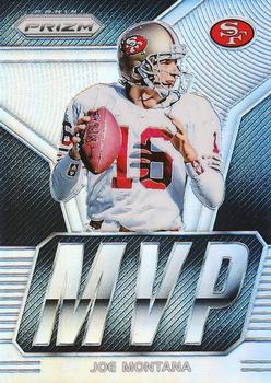 2017 Panini Prizm - NFL MVPs Prizm #10 Joe Montana Front