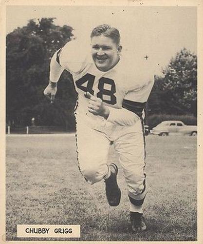 1950 Cleveland Browns Picture Pack #NNO Chubby Grigg Front