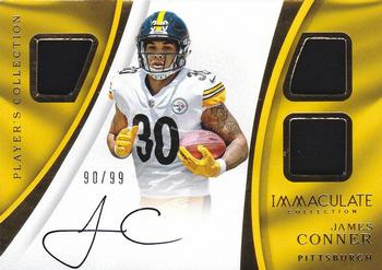 2017 Panini Immaculate Collection - Players Collection Autographs #PC-JC James Conner Front