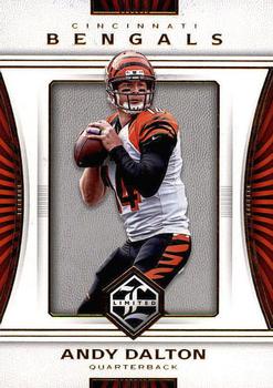 2017 Panini Limited #4 Andy Dalton Front