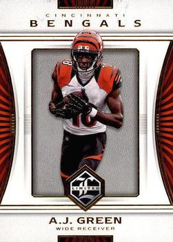 2017 Panini Limited #5 A.J. Green Front