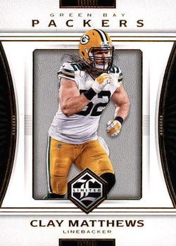 2017 Panini Limited #59 Clay Matthews Front