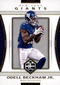 2017 Panini Limited #81 Odell Beckham Jr. Front