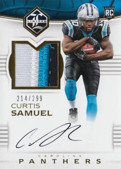2017 Panini Limited #110 Curtis Samuel Front