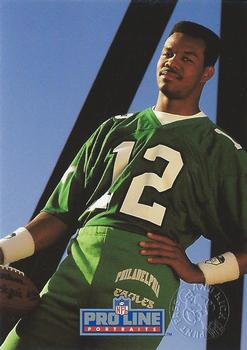 1991 Pro Line Portraits - Punt, Pass and Kick #3 Randall Cunningham Front
