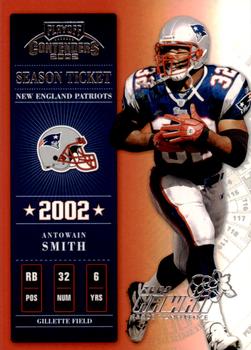 2002 Playoff Contenders - Hawaii 2003 #8 Antowain Smith Front