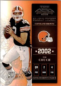 2002 Playoff Contenders - Hawaii 2003 #19 Tim Couch Front