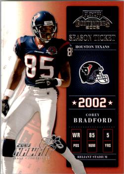 2002 Playoff Contenders - Hawaii 2003 #26 Corey Bradford Front