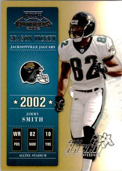 2002 Playoff Contenders - Hawaii 2003 #29 Jimmy Smith Front