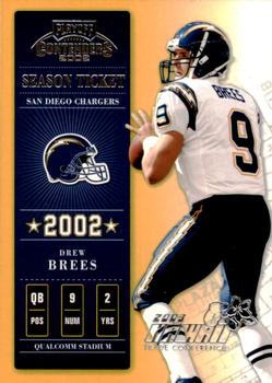 2002 Playoff Contenders - Hawaii 2003 #50 Drew Brees Front