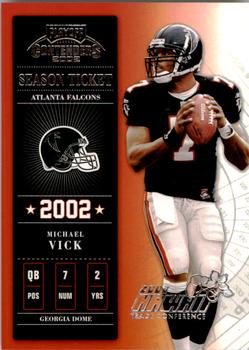 2002 Playoff Contenders - Hawaii 2003 #76 Michael Vick Front