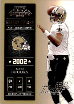 2002 Playoff Contenders - Hawaii 2003 #81 Aaron Brooks Front