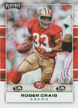 2017 Panini Playoff - 4th Down #174 Roger Craig Front