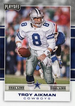 2017 Panini Playoff - Goal Line #120 Troy Aikman Front