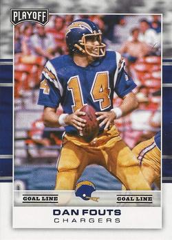 2017 Panini Playoff - Goal Line #141 Dan Fouts Front