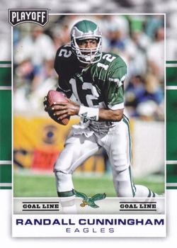 2017 Panini Playoff - Goal Line #165 Randall Cunningham Front