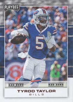 2017 Panini Playoff - Red Zone #10 Tyrod Taylor Front
