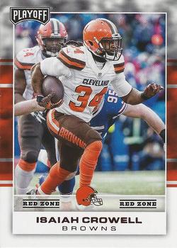 2017 Panini Playoff - Red Zone #20 Isaiah Crowell Front